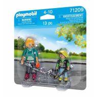 Playset Playmobil 71209 13 Kusy Hráč hokeja Duo