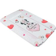 Menič Minnie Mouse CZ10340 Cestovný Biela Srdcia 73 x 48,5 x 3 cm