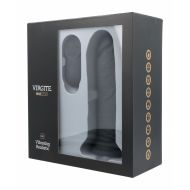 Realistické dildo Virgite R11 Čierna 14,4 cm