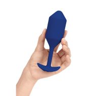 Análny Kolík Snug XL B-Vibe Vibrating Modrá