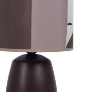 Stolná lampa Gaštanová Keramický 60 W 220-240 V 22 x 22 x 29 cm