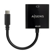 Adaptér USB-C na HDMI Aisens A109-0684 Čierna 15 cm