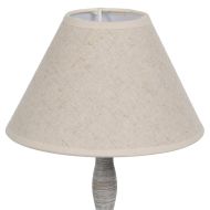 Stolná lampa Béžová Sivá 60 W 220-240 V 20 x 20 x 34 cm