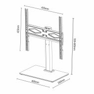 Držiak na televíziu TM Electron 32"-50" 30 Kg