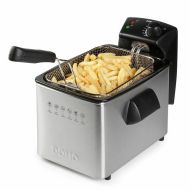 Fritéza DOMO DO465FR 4 L 3000 W Striebristý Oceľ