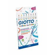 Sada fixiek Giotto Turbo Glitter Viacfarebná (10 kusov)