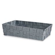 Multifunkčný košík Sivá Látka 3,8 L 34 x 8,5 x 21 cm (18 kusov)