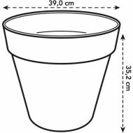 Kvetináč Elho Okrúhla zelená Plastické Ø 40 cm