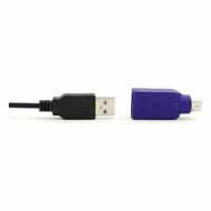 Klávesnica Ewent EW3109 PS/2 USB Čierna