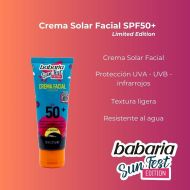 Krém na opaľovanie na tvár Babaria Sun Fest SPF 50+ 75 ml Limitované vydanie Krém