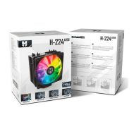 Ventilátor počítačovej skrine Gaming NOX H-224 Ø 12 cm RGB