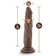 Realistické dildo Blush Dr Skin PVC Ø 3,1 cm (17,7 cm) (19 cm)