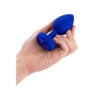 Vibrator B-Vibe Vibrating Jewel Modrá Námornícka modrá L/XL