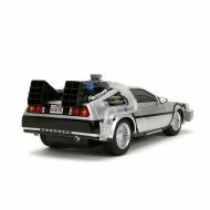 Auto na diaľkové ovládanie Back to the Future Delorean Striebristý 1:16