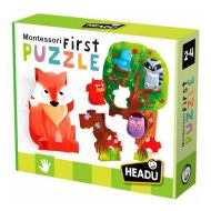 Puzzle HEADU Montessori Les (4 kusov)