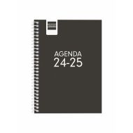 Agenda Finocam COOL Čierna 1/8 12 x 16,4 cm 2024-2025