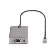 USB-C rozbočovač Startech 117B-USBC-MULTIPORT Sivá 100 W