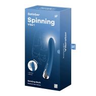 Vibrator Satisfyer Spinning Vibe Modrá