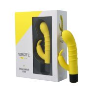 Vibrátor pre dvojicu Dual Stimulation Virgite Silikónové