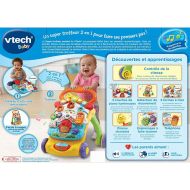 Odrážadlo Vtech Super Trotteur Parlant 2 En 1 Orange (FR) Viacfarebná