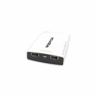 Powerbanka approx! APPPB78EVW 7800 mAh 2 x USB Micro USB 5 V 1-2 A Biela Čierna/Biela