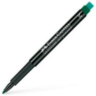 Permanentná fixka Faber-Castell Multimark 1525 M zelená (10 kusov)