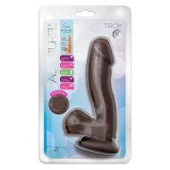 Realistické dildo Blush Au Naturel TPE Ø 3,4 cm (12,7 cm)