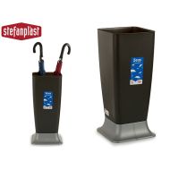 Stojan na dáždniky Stefanplast Zeus Antracit Plastické 25 x 55 x 25 cm (6 kusov)