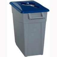 Odpadkový kôš na recyklovanie Denox 65 L Modrá (2 kusov)