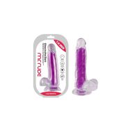 Realistické dildo VSCNOVELTY Purpurová 20 cm