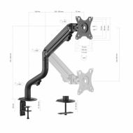 Držiak na televíziu Aisens DT32TSR-139 17"-32" 8 kg