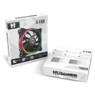 Ventilátor Nox NXHUMMERXFAN Ø 12 cm 1100 rpm LED ARGB