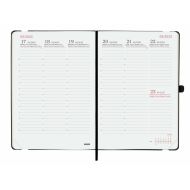 Agenda Finocam CAPRI FA5 Čierna A5 14,8 x 21 cm 2025