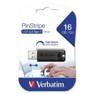 Flash disk Verbatim Pinstripe Čierna 16 GB (10 kusov)