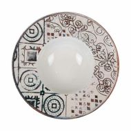 Hlboký Tanier La Mediterránea Grecia Porcelán Ø 28 cm (6 kusov)