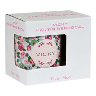 Hrnček Vicky Martín Berrocal Rosebloom Keramický Viacfarebná (350 ml)