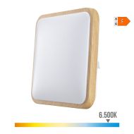 Naneste LED stropné svetlo EDM Hranatý Povrch F 18 W 1820 Lm (6400 K)