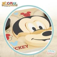 Detské drevené puzzle Disney Mickey Mouse + 12 mesiacov 6 Kusy (12 kusov)