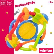 Hrkálka Winfun Plastické 12 x 13,5 x 12 cm (12 kusov)