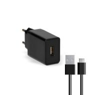 Univerzálna USB nabíjačka do auta + kábel USB C Contact