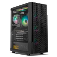 Počítačová skriňa ATX v prevedení midi-tower Nox INFINITY BETA Airflow ARGB Čierna