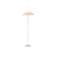 Stojaca lampa Home ESPRIT Biela Zlatá 50 W 220 V 50 x 50 x 155 cm (2 kusov)