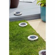 Solárne osvetlenie Smart Garden Podlaha Čierna Aluminium (4 kusov)