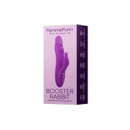 Vibrátor pre dvojicu Dual Stimulation FemmeFunn Booster Rabbit Purpurová