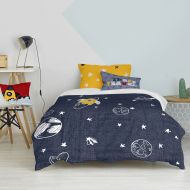 Sada poťahov na periny HappyFriday Mr Fox Starspace Viacfarebná 80 cm posteľ 2 Kusy