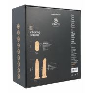 Realistické dildo Virgite R11 Čierna 14,4 cm