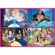 Sada 4 puzzle Disney Princess Educa 17637 380 Kusy