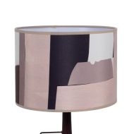 Stolná lampa Gaštanová Železo 60 W 220-240 V 25 x 25 x 42 cm