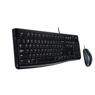 Klávesnica a optická myš Logitech 920-002562 Čierna Anglicky QWERTY