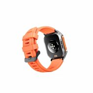 Chytré hodinky HiFuture ULTRA 3 41 mm Čierna Oranžová